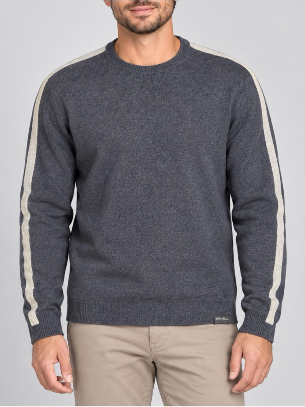 Eddie Bauer Charcoal Crewneck Sweater | Men’s Size Medium